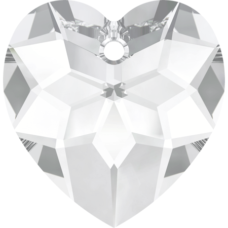 Swarovski Crystal Pendants - 6215 - Faceted Heart